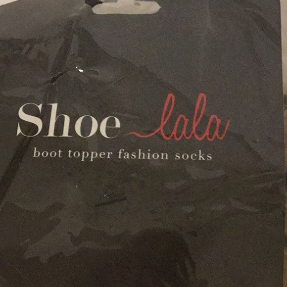 Shoe La La Boot topper fashion socks *NWOT* - Picture 5 of 5